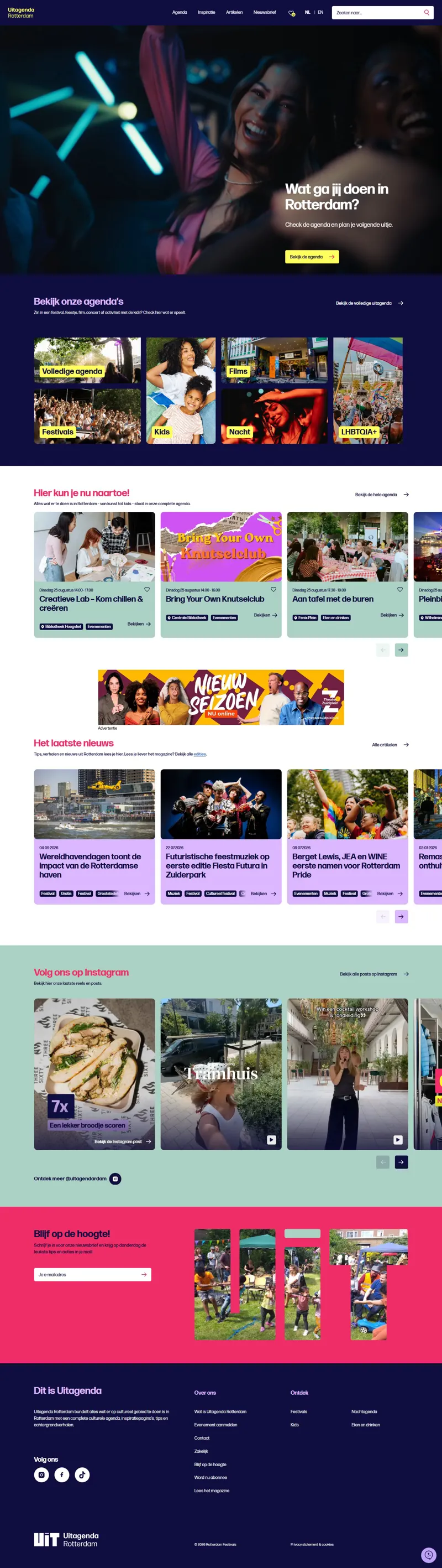 Uitagenda Rotterdam